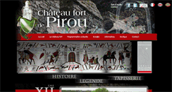 Desktop Screenshot of chateau-pirou.org