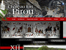 Tablet Screenshot of chateau-pirou.org